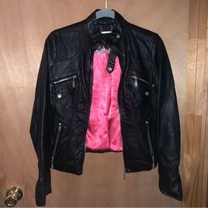 Vegan Leather Jacket